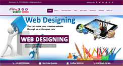 Desktop Screenshot of 360websitedesign.com