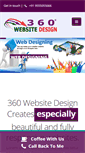 Mobile Screenshot of 360websitedesign.com